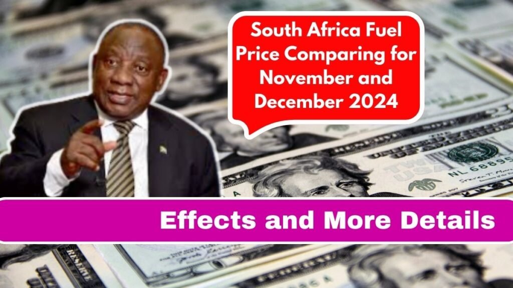 Fuel Price Comparing for November and December